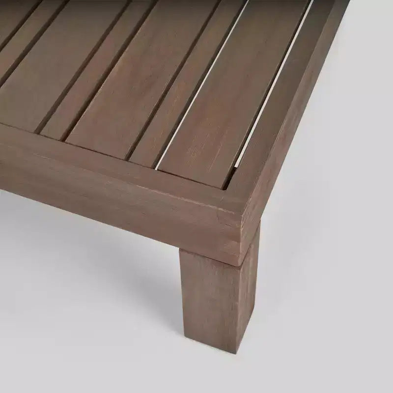 Ensemble de sofa d'extérieur modulaire Brava Acacia 8 pièces - Gris Christopher Knight Home
