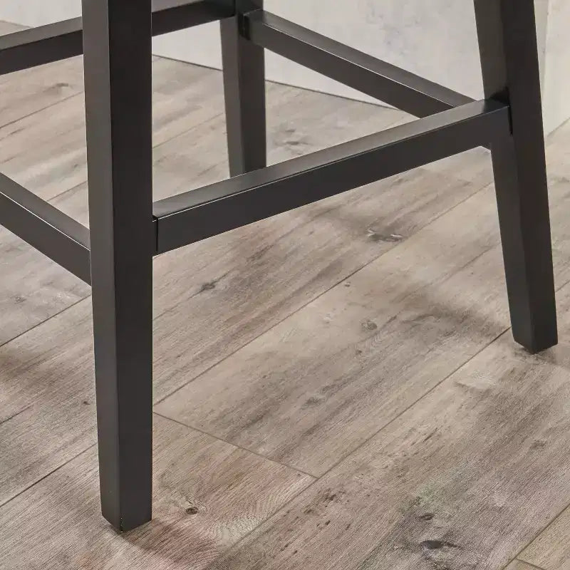 Tabouret de comptoir pivotant contemporain rembourré de 70 cm