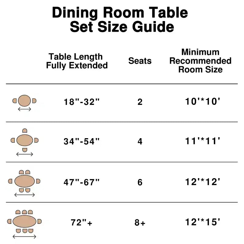 Table à manger ronde en bois massif de 42 x 42 po, finition noire et pieds arqués élégants, pour salles à manger et cuisines modernes