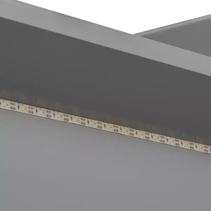 Lit de repos double avec étagères de rangement, station de charge, lumière LED et bureau