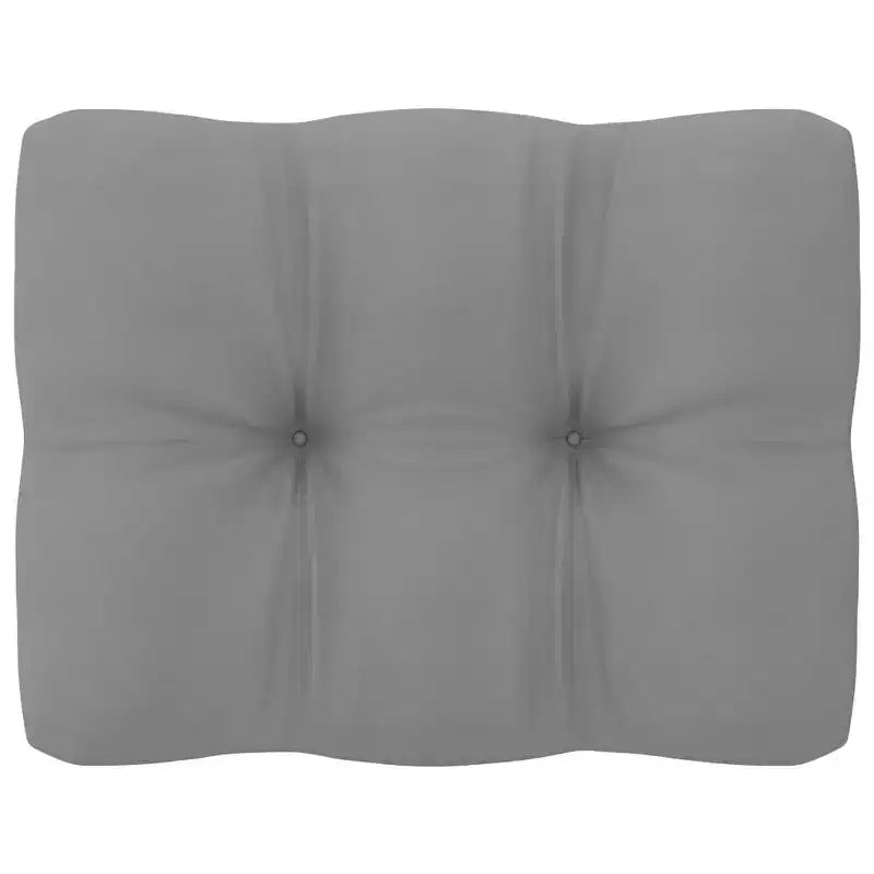 vidaXL Salon de Jardin 9 pcs Meubles de Jardin Canapé d'angle Extérieur Bois de Pin Massif - Naturel avec Coussins
