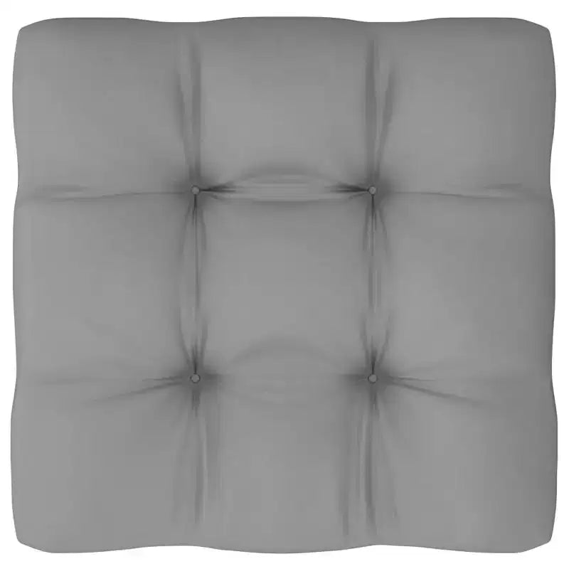 vidaXL Salon de jardin en pin massif naturel, tissu (100 % polyester)