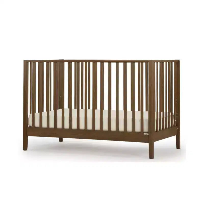 Lit de bébé 3-en-1 convertible, hêtre massif, certifié GREENGUARD Gold, fabriqué en Italie