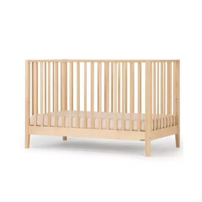 Lit de bébé 3-en-1 convertible, hêtre massif, certifié GREENGUARD Gold, fabriqué en Italie