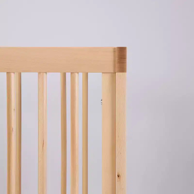 Lit de bébé convertible 3-en-1, en hêtre européen massif, certifié GREENGUARD Gold, fabriqué en Italie