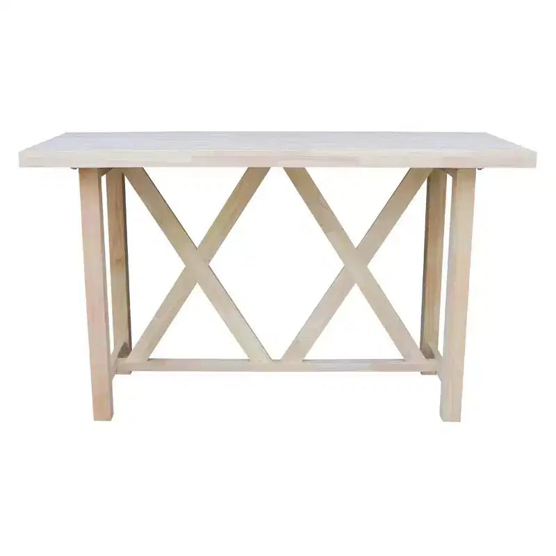 Table haute non finie