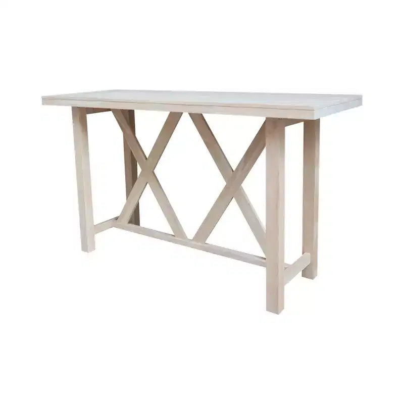 Table haute non finie