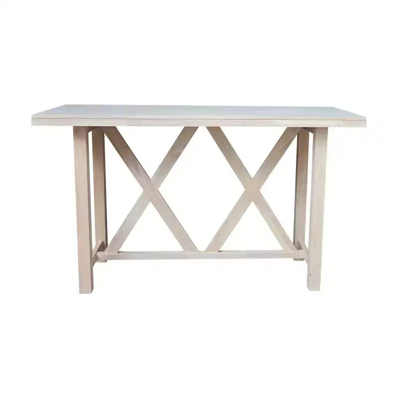 Table haute non finie