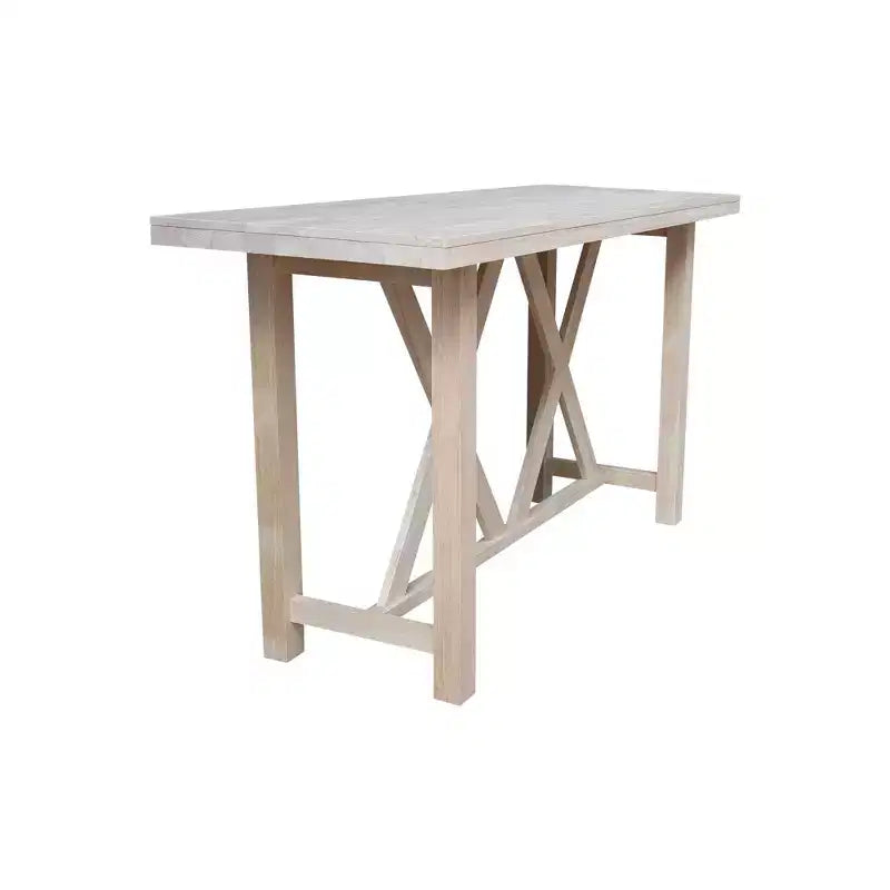 Table haute non finie