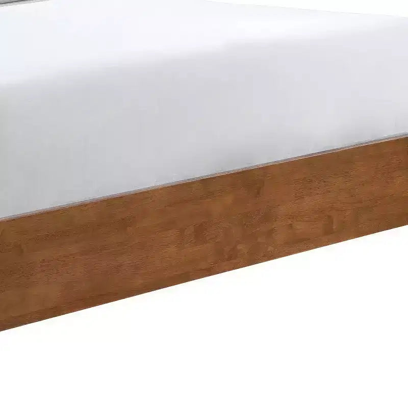 HOMES: Inside + Out Ensemble de chambre 3 pièces Mid-Century Modern Riverstone avec 2 tables de chevet Noyer