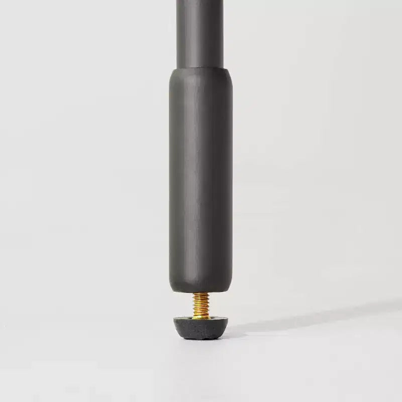 Table d'appoint en bois et métal – Noir