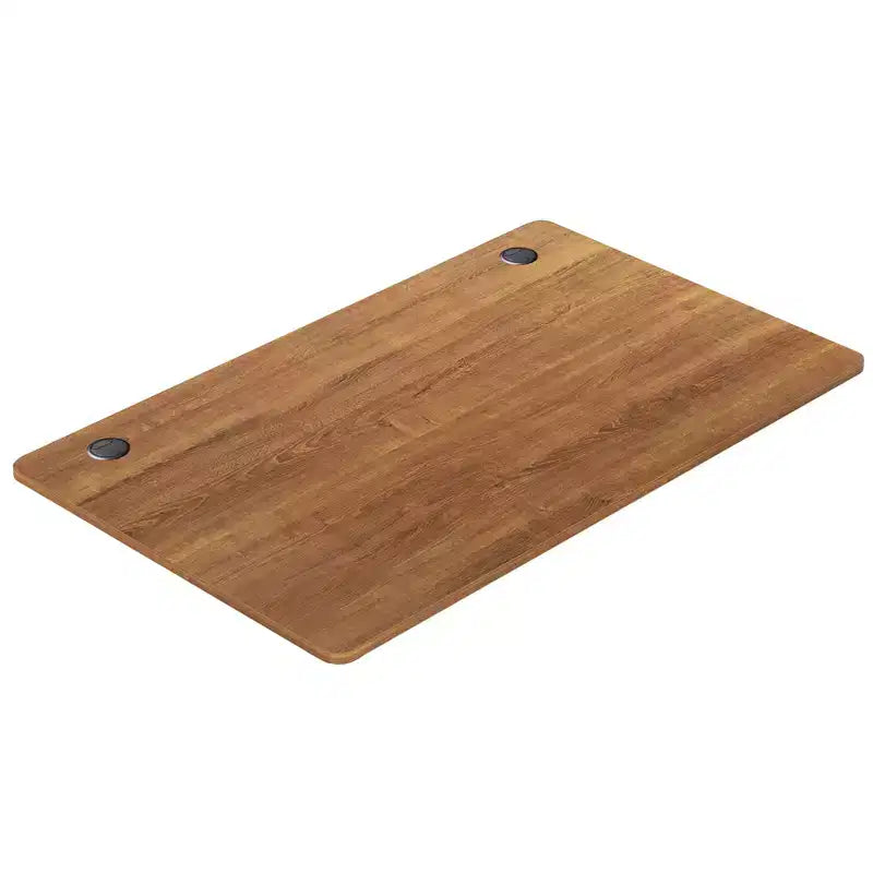 Plateau de table universel pour cadre de bureau standard et assis-debout Noyer