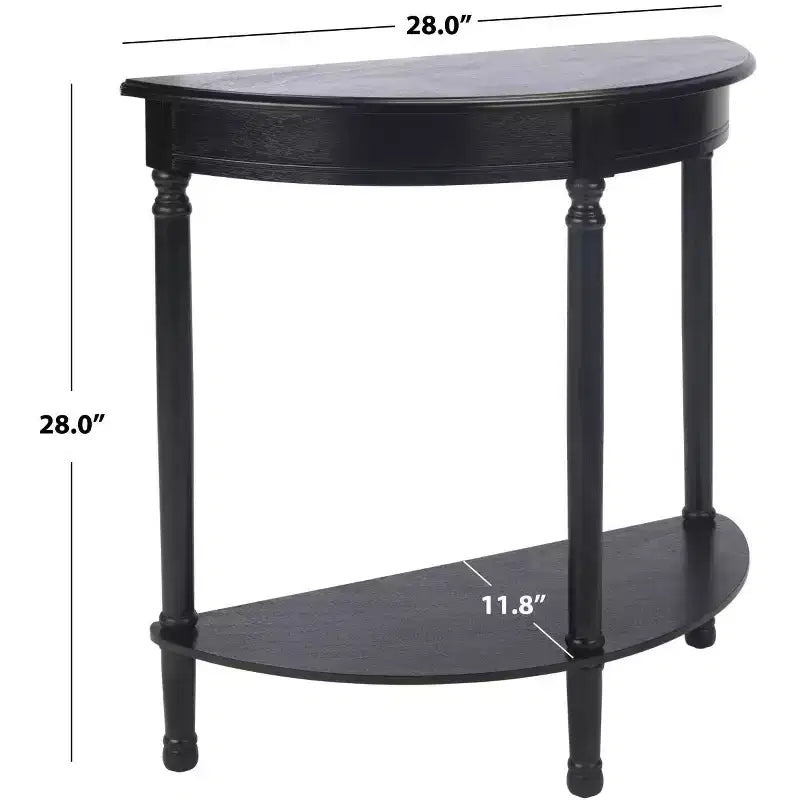 Console demi-ronde