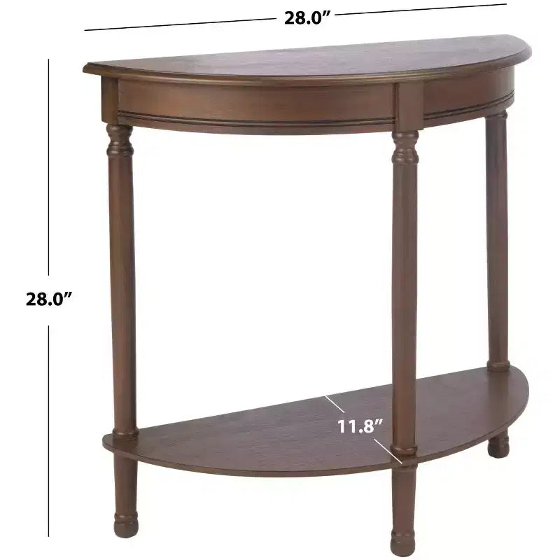 Console demi-ronde