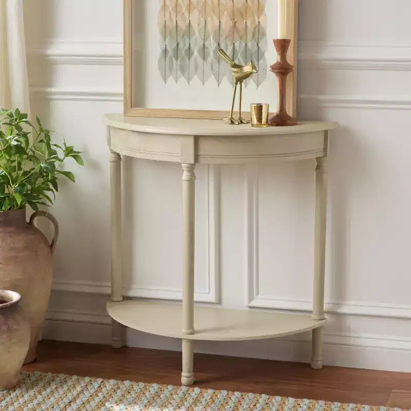 Console demi-ronde