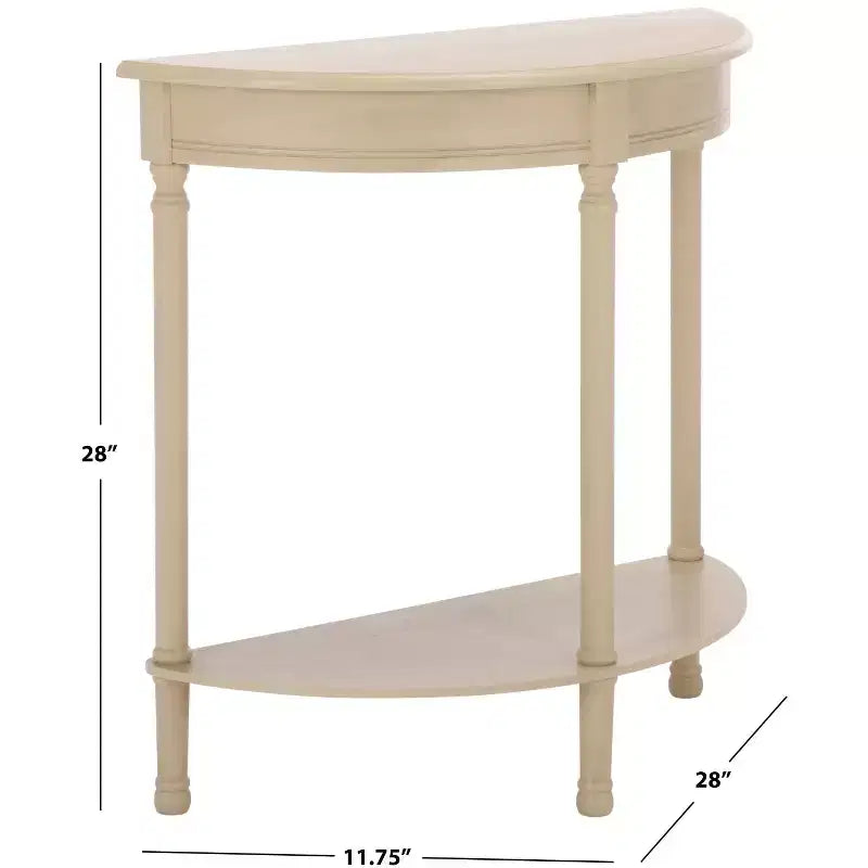 Console demi-ronde