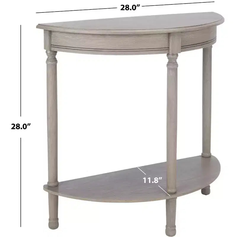 Console demi-ronde