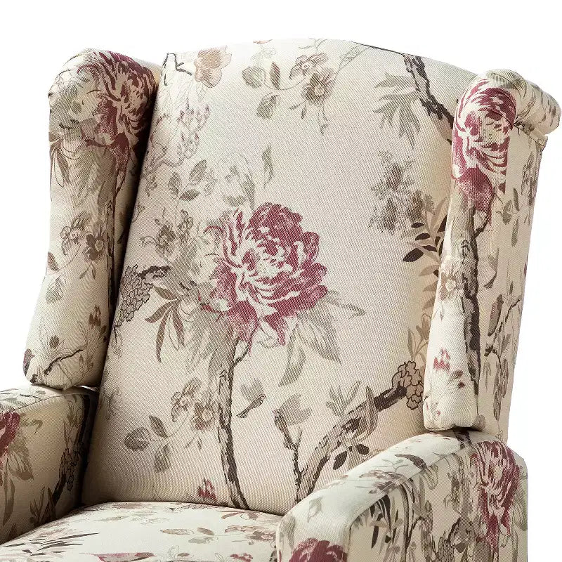 Fauteuil inclinable manuel moderne en polyester pour salon