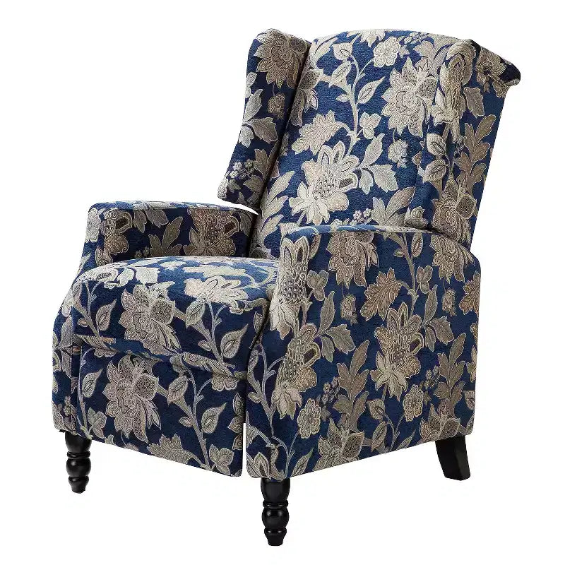 Fauteuil inclinable manuel moderne en polyester pour salon