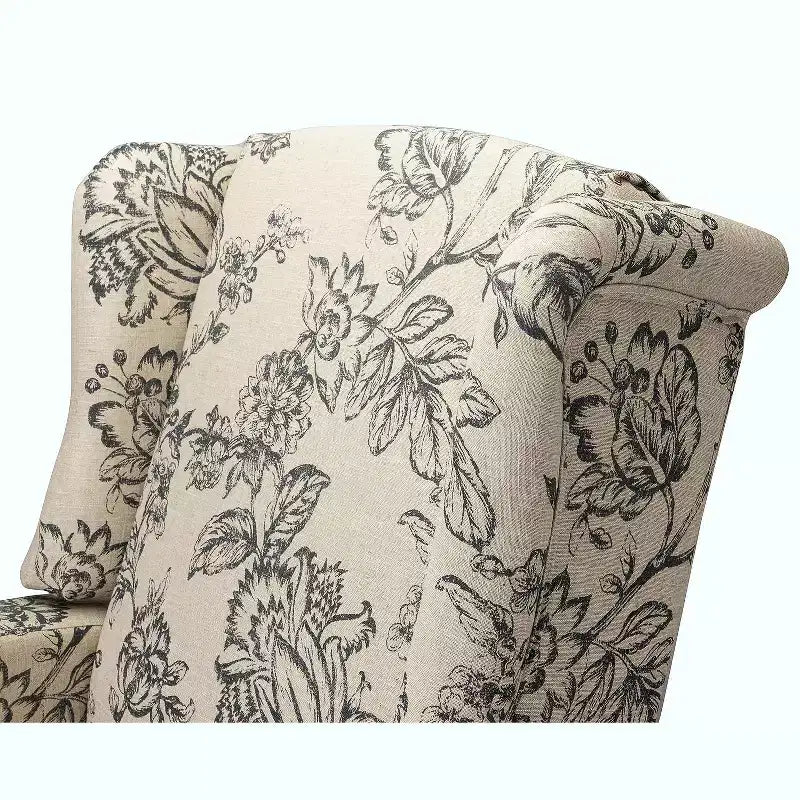 Fauteuil inclinable manuel moderne en polyester pour salon