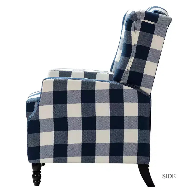 Fauteuil inclinable manuel moderne en polyester pour salon