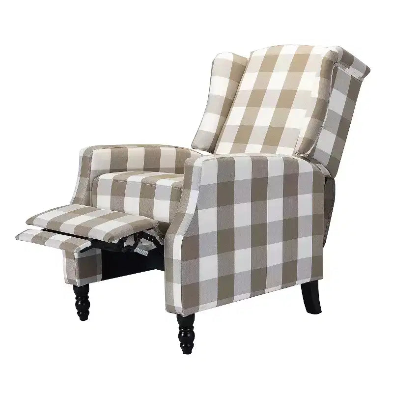 Fauteuil inclinable manuel moderne en polyester pour salon