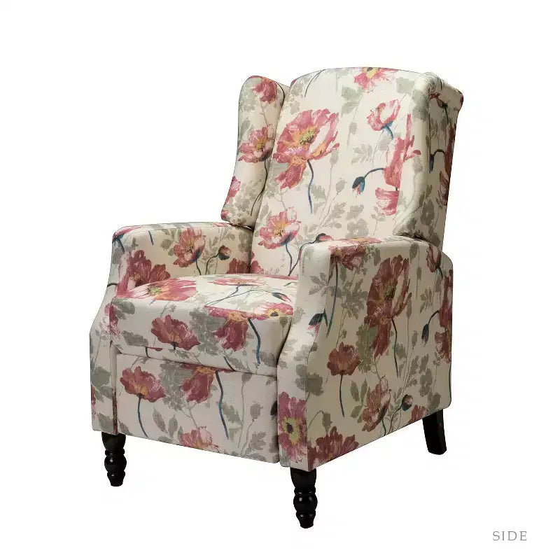 Fauteuil inclinable manuel moderne en polyester pour salon