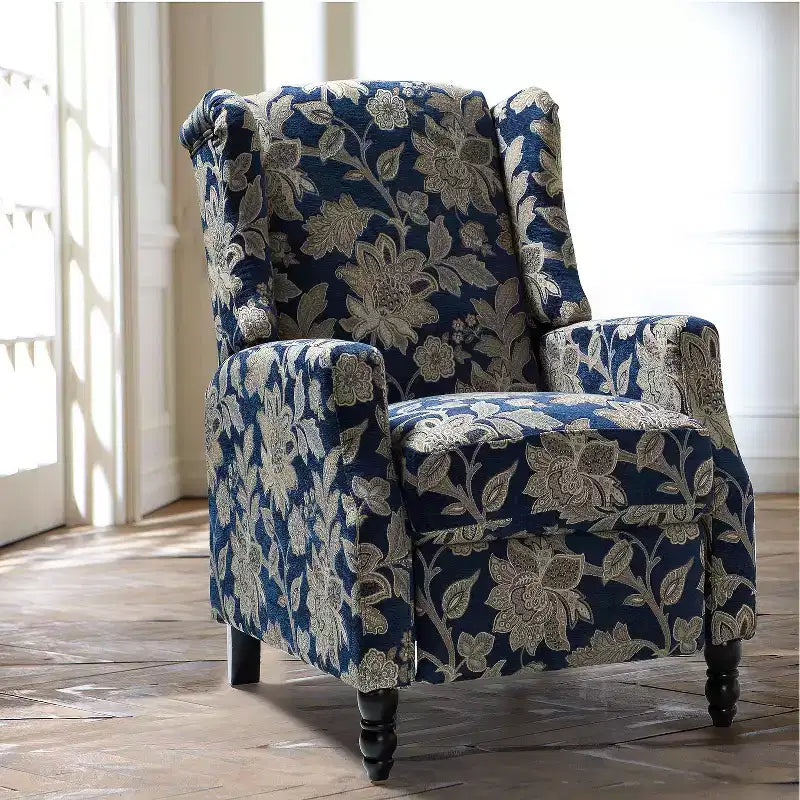 Fauteuil inclinable manuel moderne en polyester pour salon