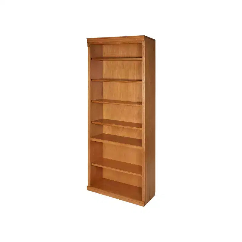 Bibliothèque en bois de 213 cm de haut avec 7 étagères, dispositif anti-basculement