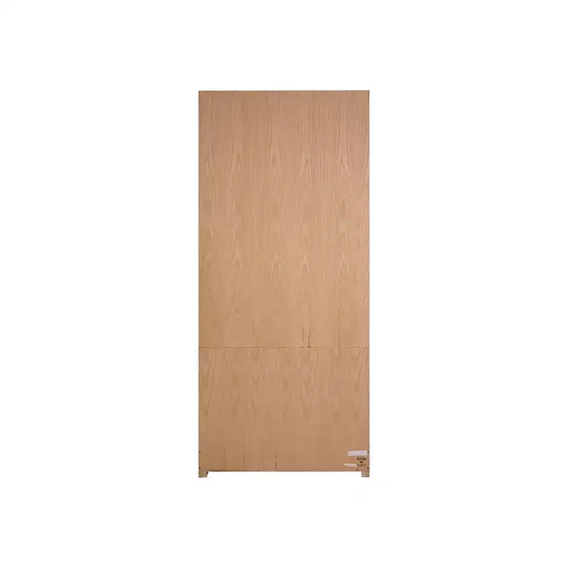 Bibliothèque en bois de 213 cm de haut avec 7 étagères, dispositif anti-basculement